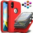 thumbnail image 1 of Shockproof Protective Rugged Hard Cover Case For Apple IPhone X XR XS Max 10, 1 of 11