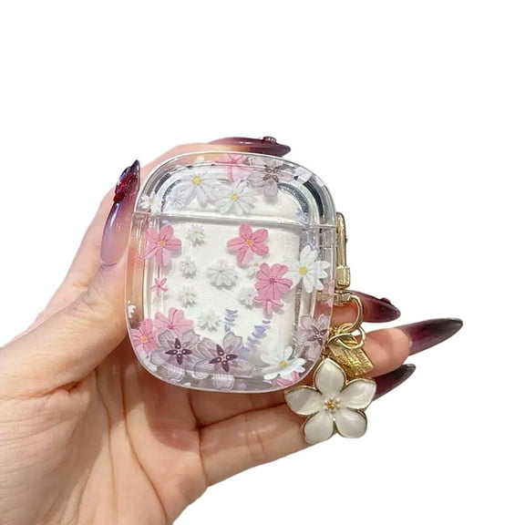 Shockproof Silicone Case for Earphones, Washable Protective Cover with Charging Box Sleeve