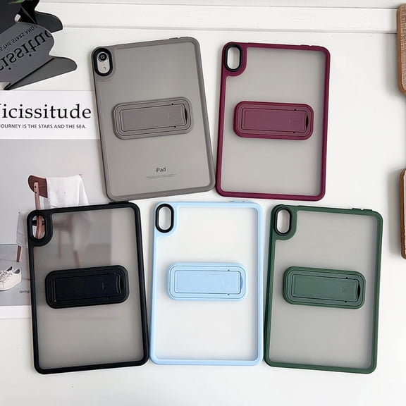 Shockproof Slim Case For iPad 7th 8th 9th Generation 10.2 inch with Kickstand, Lightweight Case Cover