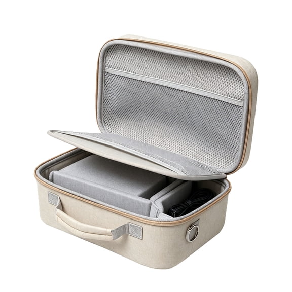 Shockproof Storage Bag Mobile Photo Printer Organizers Pouches with Handle & Inner Pocket for CP1500 Carrying Case