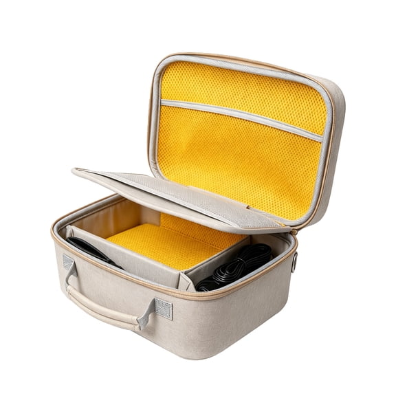 Shockproof Storage Bag Mobile Photo Printer Organizers Pouches with Handle & Inner Pocket for CP1500 Carrying Case