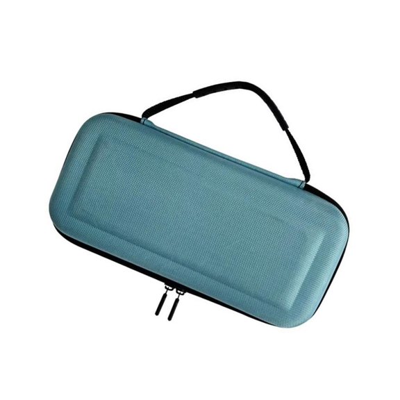 Shockproof Storage Box for 2 Handheld Game Console Hard Pouch Bag Scratchproof Travel Carrying Case with Handle