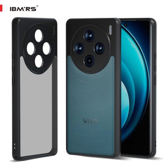 Shockproof Translucent Phone Case (Camo Black), IBMRS For vivo x100 pro Case