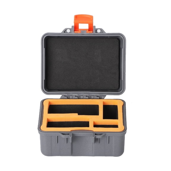 Shockproof Travel Storage Box For Small Camera Waterproof Design Foam Padding Secure Closure Compacts Portable Organizer