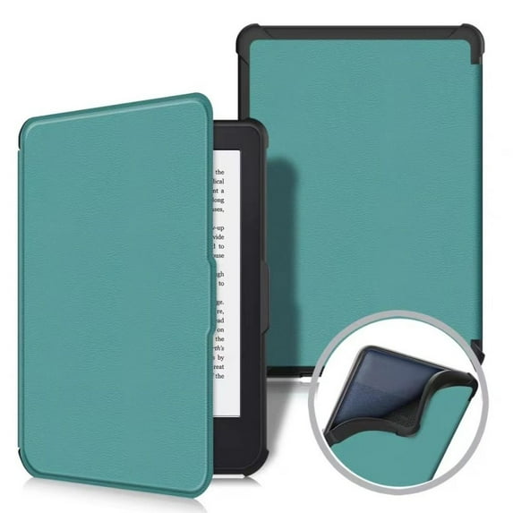 Shockproof Ultra Slim PU Leather Smart Folio Cover 6 inch E-book Reader Case N249 Funda Protective Shell DARK GREEN