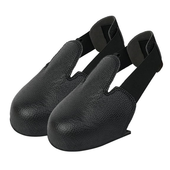 Shockproof Work Safety Shoe Covers Anti-Smash Steel Toe Protective Leather Work