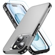 Shockproof iPhone 15/14/13 Case,15 FT Military Grade Drop Protection