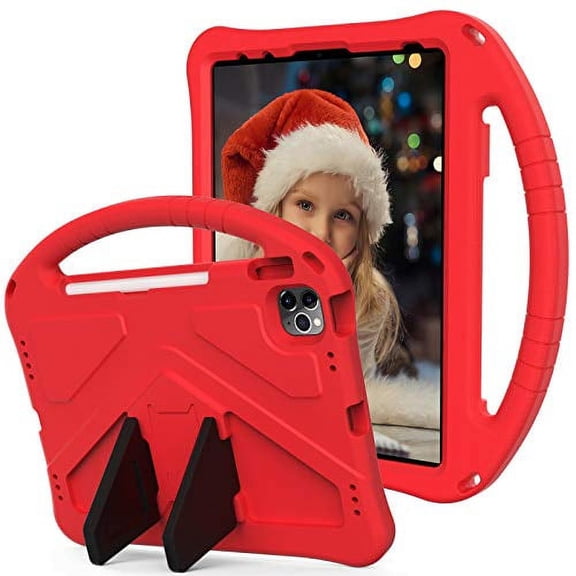 ShockproofCaseforiPad10.9inchCaseforiPhone10thGeneration2022ReleaseReleaseLightWeightHandleStandKidsFriendlyCover,Kickstand&ShoulderStrap