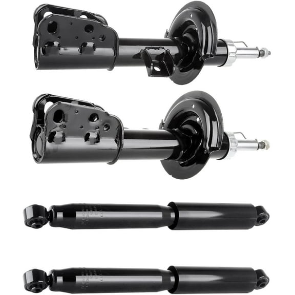 Shocks Front Rear,CCIYU Shock Absorbers for 2007 2008 2009 2010 2011 2012 for Chevy Equinox,2010-2011 for GMC Terrain,2007-2009 for Pontiac Torrent,2008-2010 for Saturn Vue Parts Struts (4pc Set)