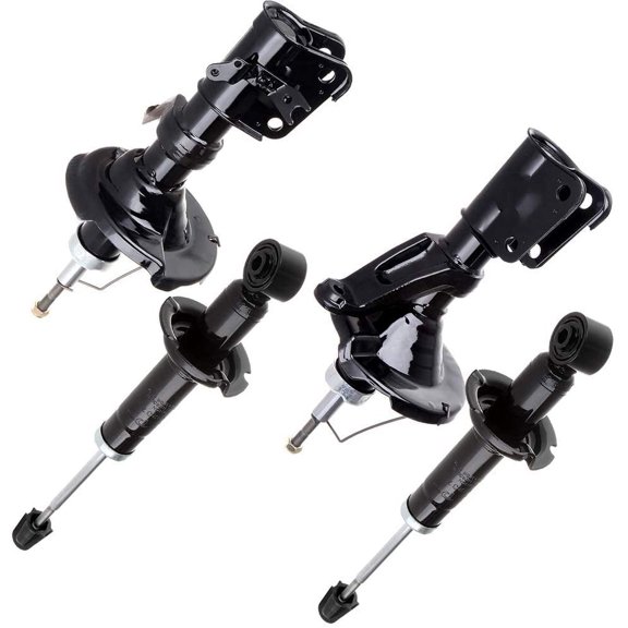 Shocks Front Rear,CCIYU Shock Absorbers for 2001 2002 2003 for Acura EL,2001 2002 2003 2004 2005 for Honda Civic Parts Struts (4pc Set)