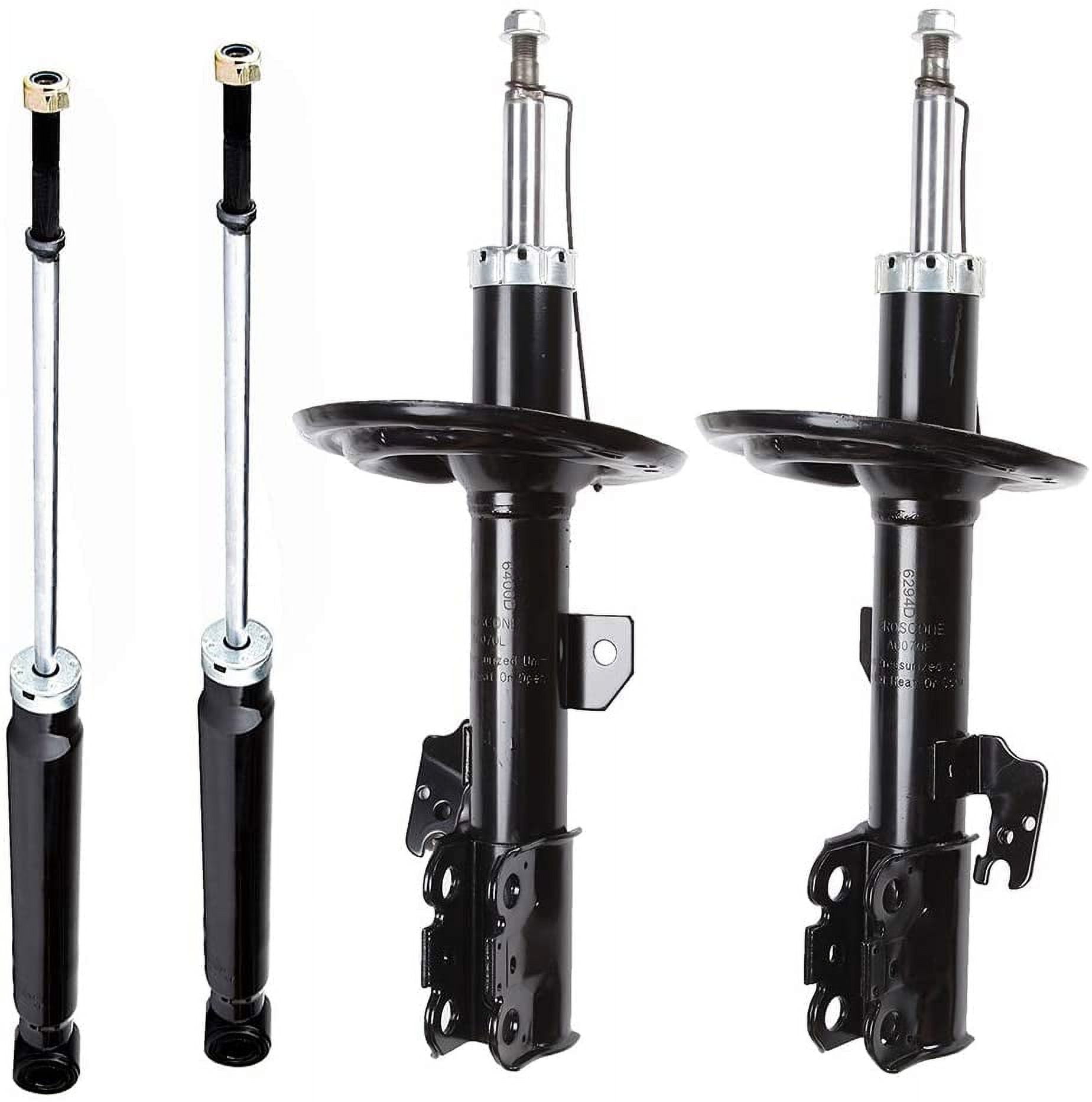 Shocks Front Rear,CCIYU Shock Absorbers for 2006 2007 2008 2009 2010 for Toyota Sienna Parts Struts (4pc Set)