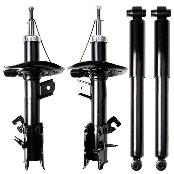 Shocks Front Rear,cciyu Shock Absorbers for 2008 2009 2010 2011 2012 for Nissan Rogue Parts Struts (4pc Set)