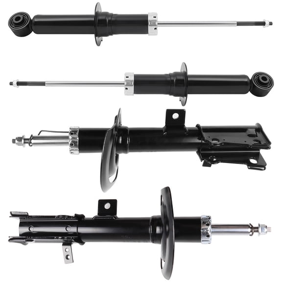 Shocks Front Rear,cciyu Shock Absorbers for 2011 2012 2013 2014 2015 2016 for Dodge Journey Parts Struts (2pc Set)
