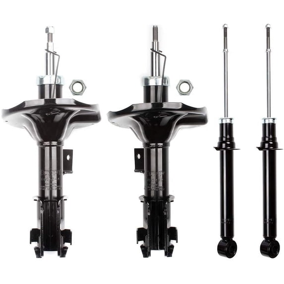 Shocks Struts,ECCPP Front Rear Shock Absorbers Strut Kits Compatible with 2001 2002 2003 2004 2005 for Chrysler Sebring/for Dodge Stratus,1999 2000 2001 2002 2003 for Mitsubishi Galant 235631 341293