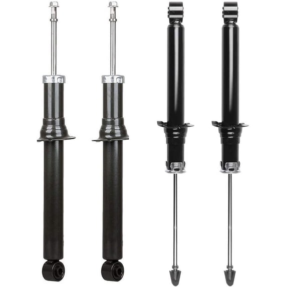 Shocks Struts,ECCPP Front Rear Shock Strut Absorbers Kits for 2001 2002 2003 2004 2005 2006 for Lexus LS430