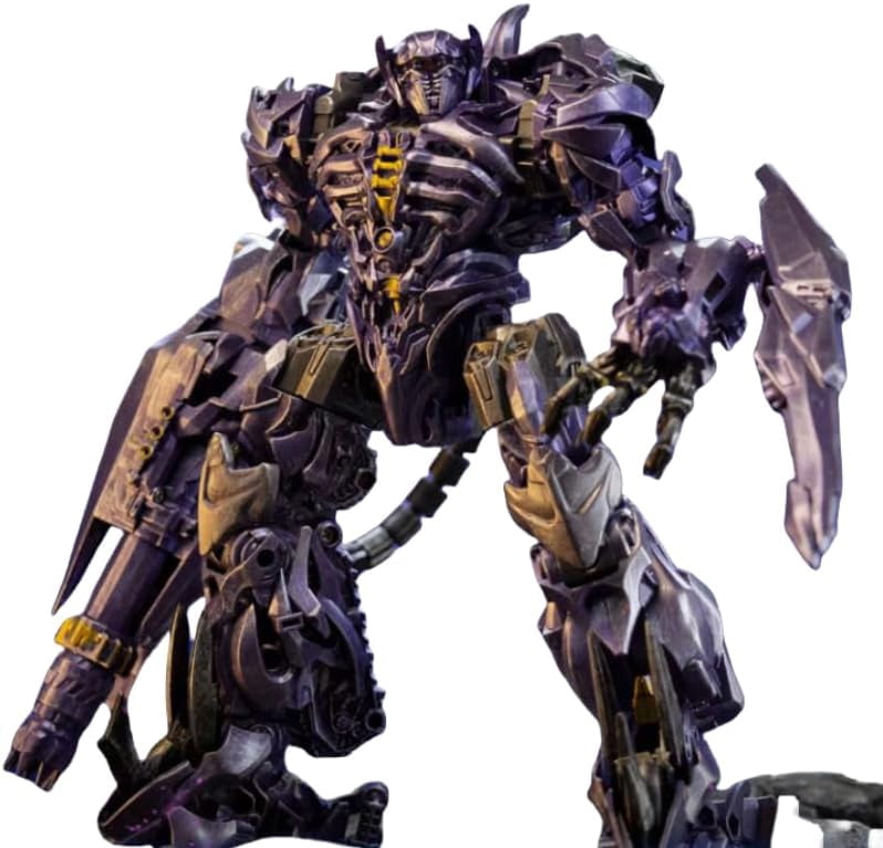 Shockwave Figure Transform Shape Standing Shockwave Action Figures 20cm/7.9inch PVC Characters Handicrafts Souvenirs for Anime Fans Gifts