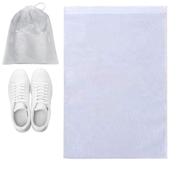 Shoe Bags for Travel, 1 Pc Travel Shoe Bags for Packing, Translucent Drawstring Dust-proof Shoe Pouches, Non-woven Fabric Shoe Bags for Storage cruise essentials 2026