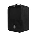 thumbnail image 1 of Shoe Bags for Travel, Holds 3 Pair of Shoes for Travel Portable Shoes Pouch and Daily Use Storage Pouch with Handle-Black, 1 of 5