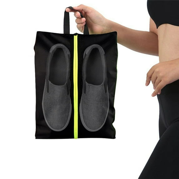 Shoe Bags for Travel,Large Transparent Shoe Organizer with Handle Dustproof Shoe Bag Reusable Shoe Storage Bags for Men & Women