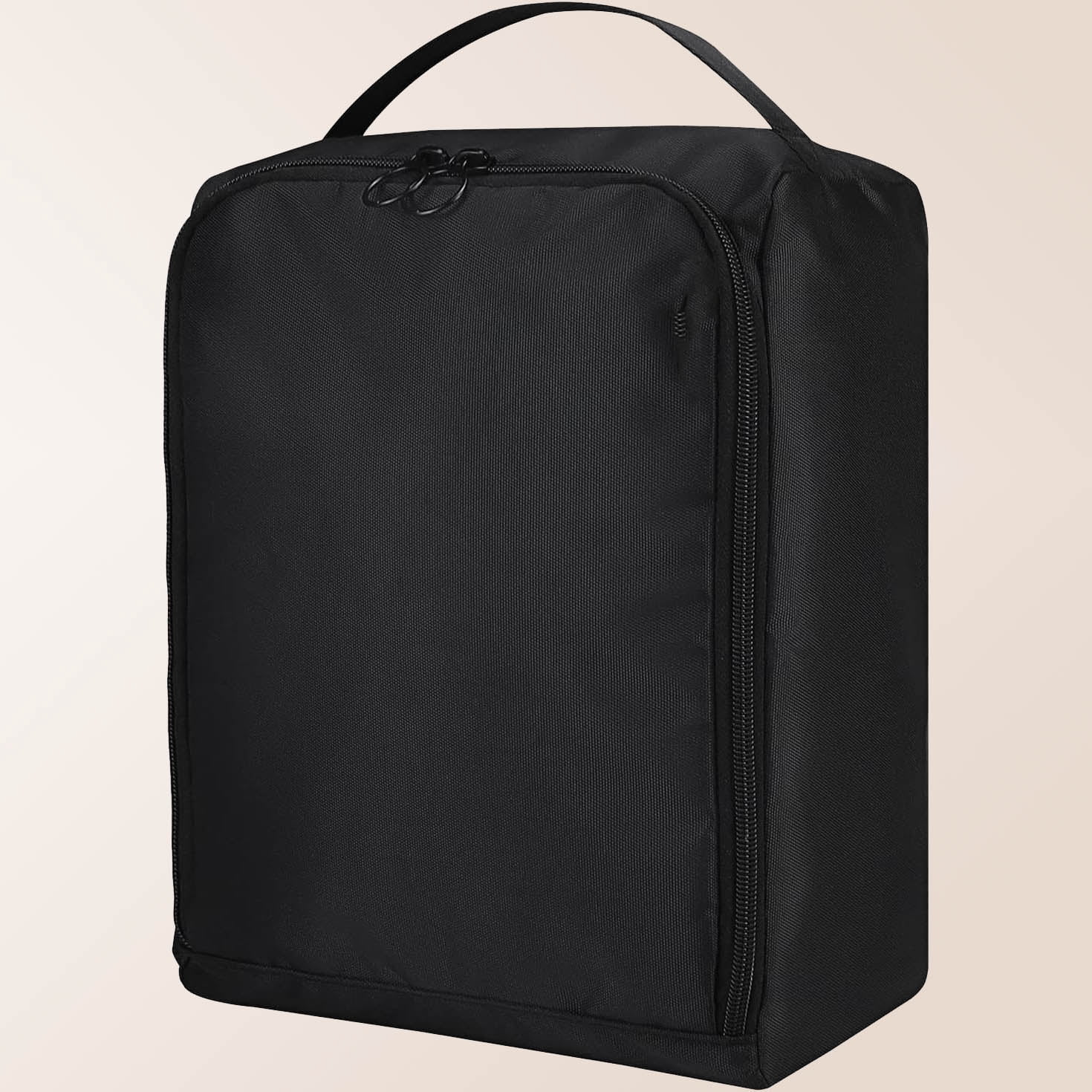 Shoe Bags for Travel - Portable Storage Bag, Pouch, Packing Cubes in Classic Black