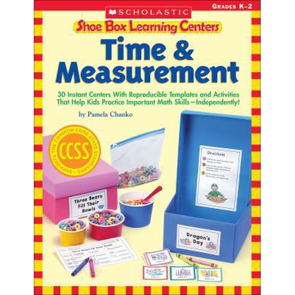 Pre-Owned Shoe Box Learning Centers: Time & Measurement: 30 Instant Centers With Reproducible Templates and Activities That Help Kids Practice Important Math S... (Paperback) 0545468736 9780545468732