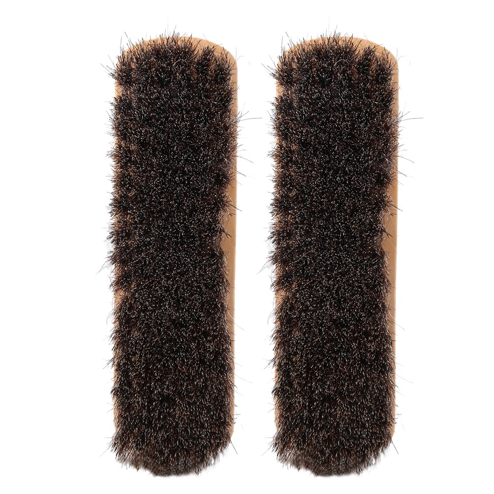 Shoe Brushes, Horsehair Bristles Shoes Shine Polish Brushes
