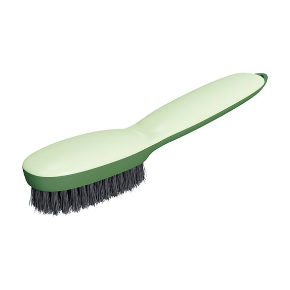 Shoe Brush, Long Handle Household Cleaning Brush, Soft Hair Bristles, Ergonomic Comfortable Grip, Stubborn Dirt Removal, Laundry Room, Bathroom, Dormitory, Shoe Care, Shoe Surface Cleaner