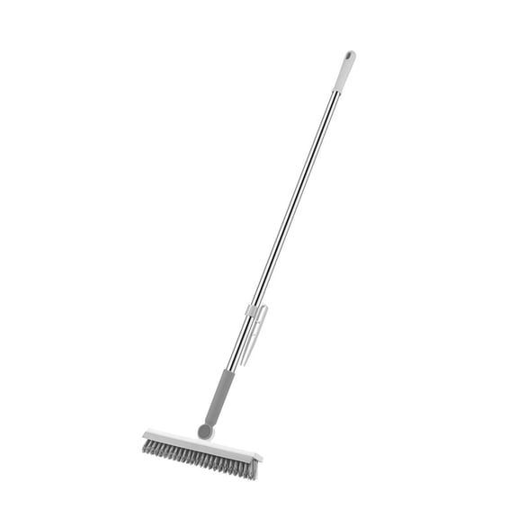 Shoe Brush Long Handle Stiff Bristles Ergonomic Arched Handle Durable Dense Bristles Cleaner For Leather Canvas And Suede