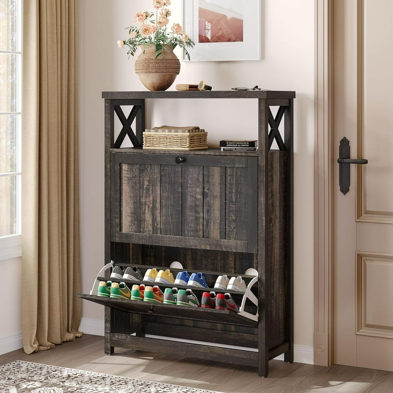 Hidden shoe storage entryway hotsell