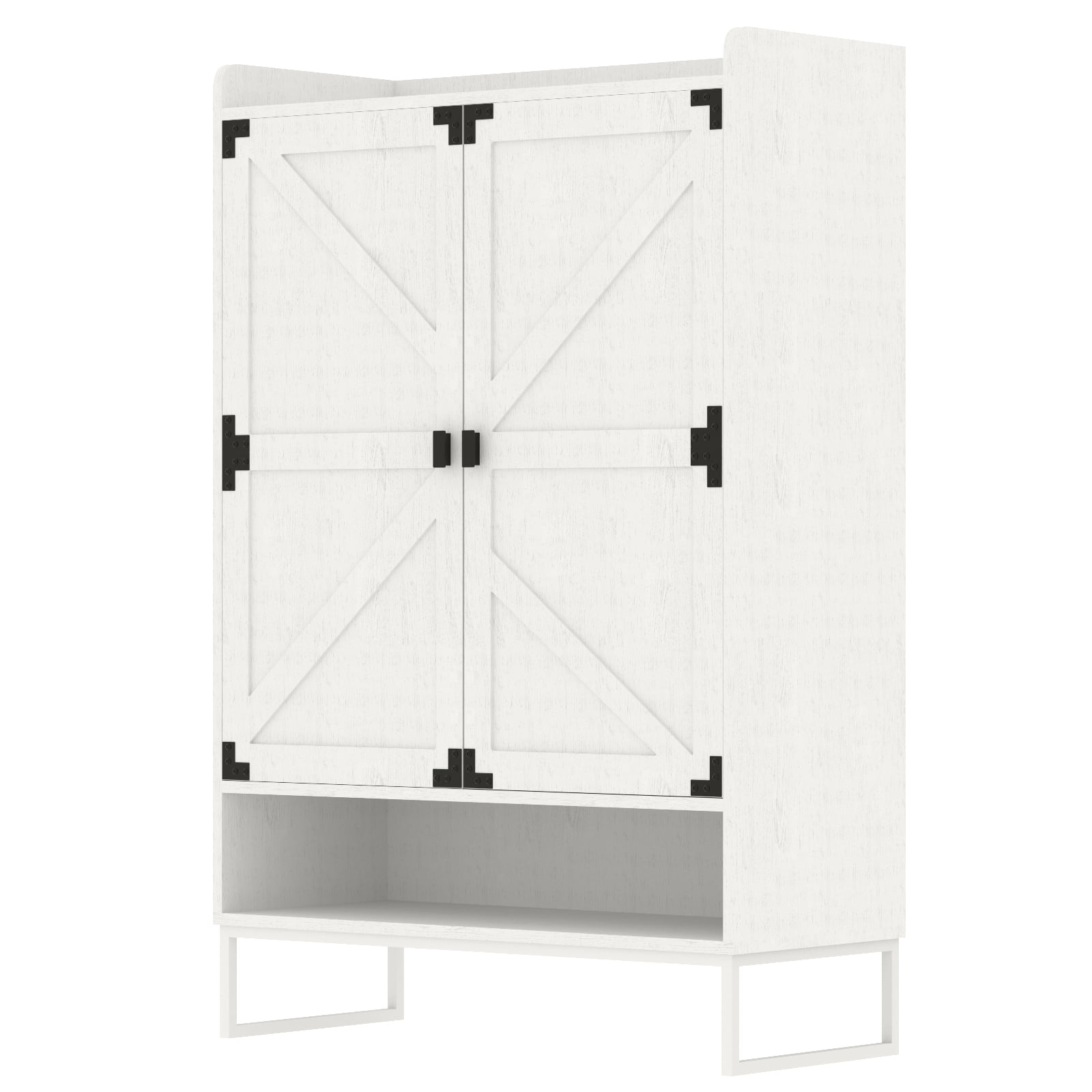 6-Tier Shoe Cabinet With Doors – Adjustable Shelves, 50" Tall Organizer For Entryway, Hallway, Closet