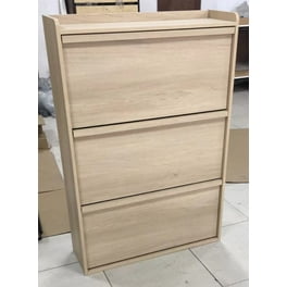 Shoe Cabinet with Flip Drawers,Entryway Shoe Storage Cabinet