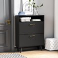 Shoe for Entryway Slim Shoe Storage with 2 Flip Drawers