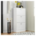 Shoe with 3 Drawers, Modern Shoe Rack with Removable