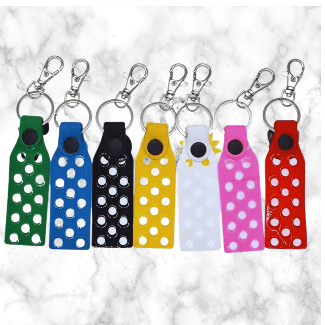 Shoe Charm Key chain Holder set of 7