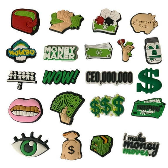 Shoe Charms Cartoon Cute Shoe Ornaments - Shoe Decoration Charms for Holiday Gifts for Boys and Girls - PVC Waterproof Plastic