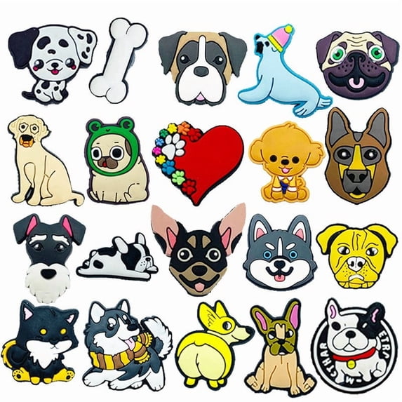 Shoe Charms Cartoon Cute Shoe Ornaments - Shoe Decoration Charms for Holiday Gifts for Boys and Girls - PVC Waterproof Plastic