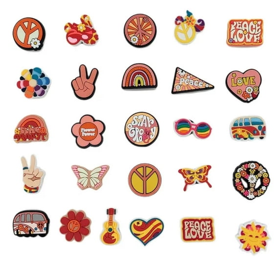 Shoe Charms Cartoon Cute Shoe Ornaments - Shoe Decoration Charms for Holiday Gifts for Boys and Girls - PVC Waterproof Plastic