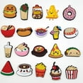 thumbnail image 1 of Shoe Charms Food Cartoon Cute Shoe Ornaments - Shoe Decoration Charms for Holiday Gifts for Boys and Girls - PVC Waterproof Plastic, 1 of 23