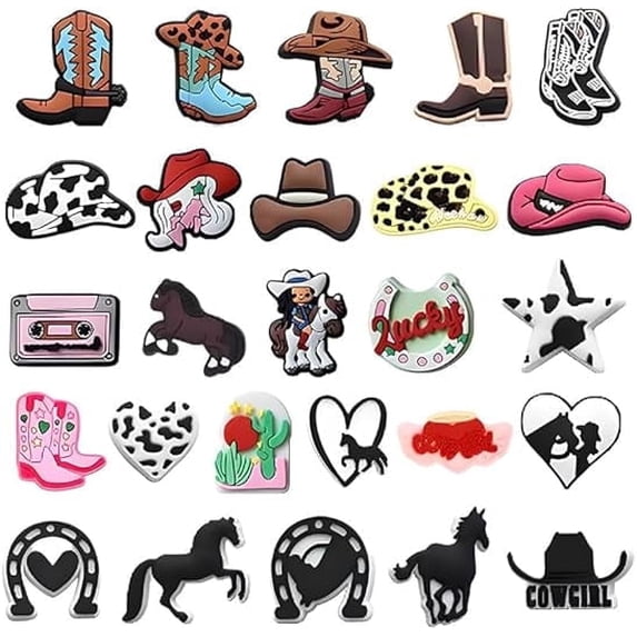 Shoe Charms for Girls Women, Fashion Shoe Charms Decoration for Teens Kids Adults, Cute Shoe Accessories Party Favor Birthday GIft