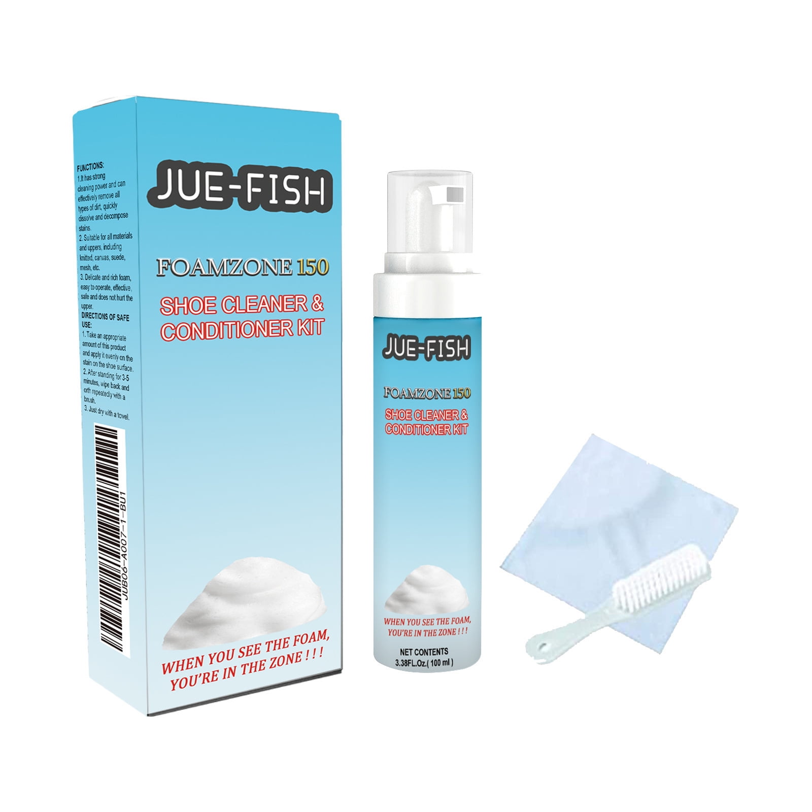 Shoe Cleaner Conditioner Kit, Small White Shoes Clean Stains