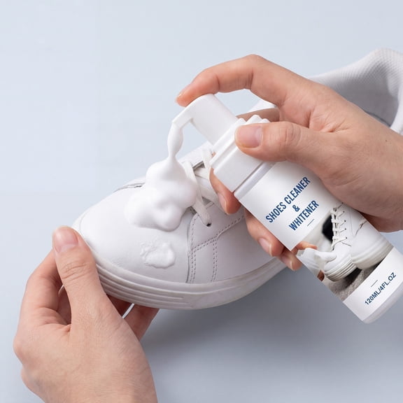Shoe Cleaner Foam White Sneaker Cleaner Shoe Whitener Canvas Mesh Leather Stain Remover Midsole Yellowing Cleaner Foam