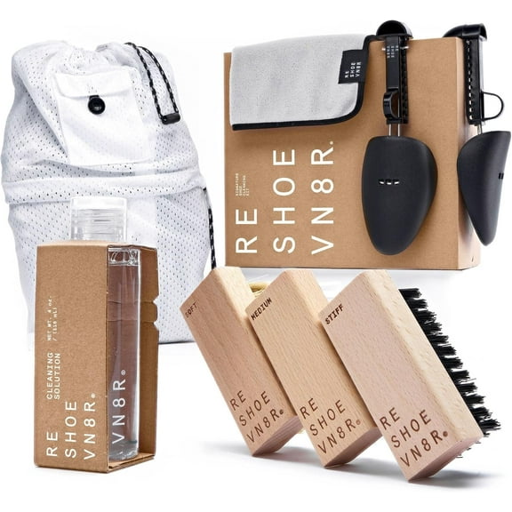 Shoe Cleaner Sneaker Kit - Premium Shoe Care & Cleaning Set for Assorted Materials