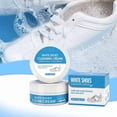 thumbnail image 1 of Shoe Cleaning Cream Waterless Stain Remover with Sponge for White Sneakers Canvas Leather Multi-Purpose Deep Cleaner Protects and Brightens Footwear Easy Mess-Free Application 150g Kit for Home Use, 1 of 7