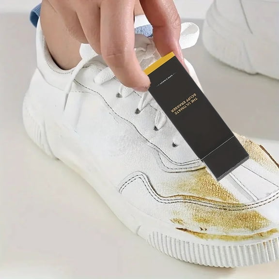 Shoe Cleaning Eraser White Sneaker Cleaner, Instant Stain Remover Portable Shoe Care Tool Easy To Use No Water Formula, Quick Clean Solution for Sneakers Travel Daily Maintenance