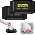 thumbnail image 1 of Shoe Cleaning Wipes (Sneaker Wipes, Cleaning Cloths), 2Pcs, Cleaning Wipes, 80 Pieces, No Water Needed, For Shoes, Phones & Furniture, Portable For Travel, Meiiso, 1 of 7
