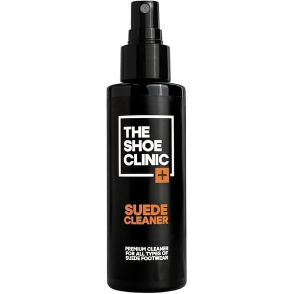 Shoe Clinic Suede Cleaner | Deep Clean Shoes Boots Heels Sandals and More | Natural Quick Drying Premium Shoe Cleaner (125 ml / 4.2 oz)