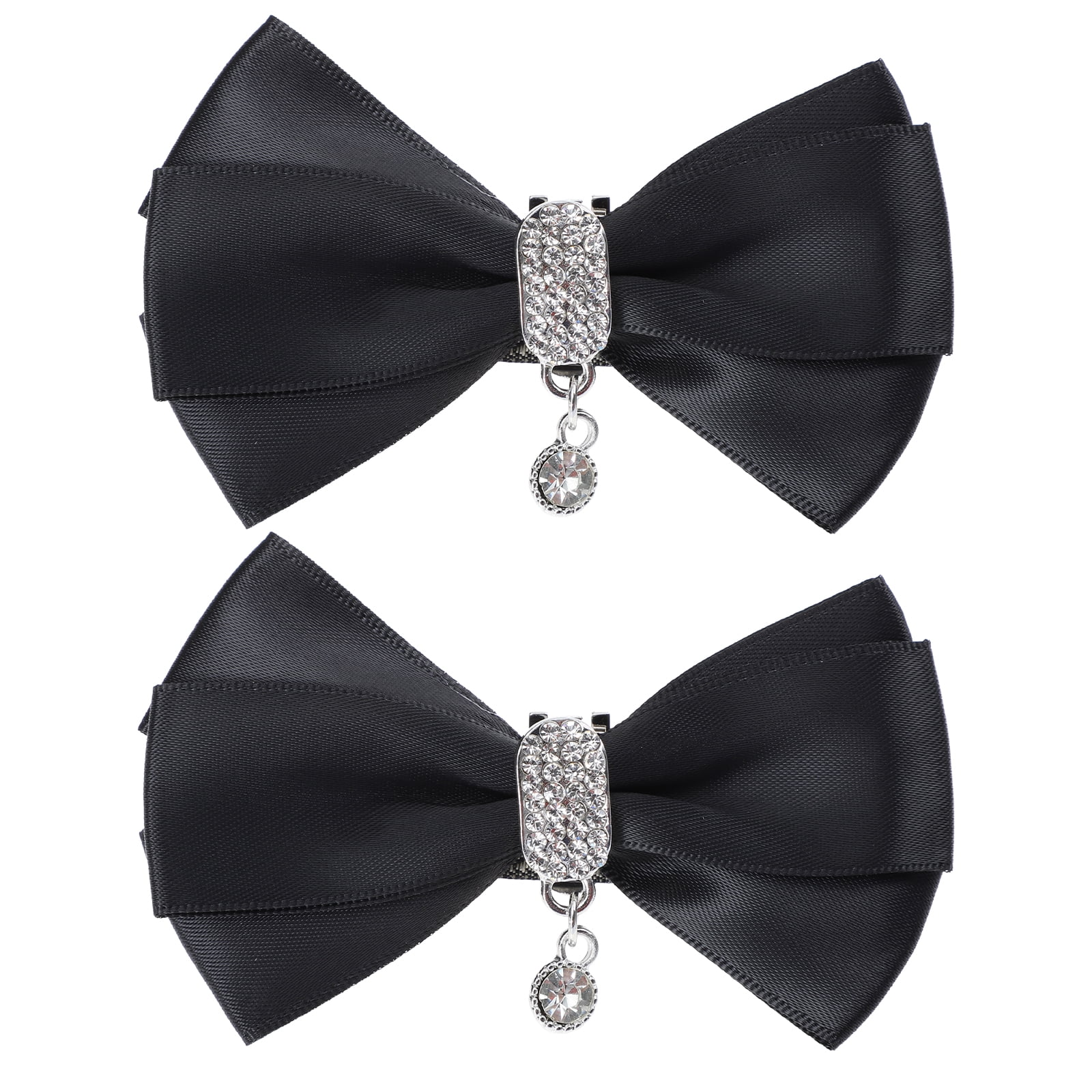 Shoe Clips Bow Buckle Detachable Bowknot Rhinestone Diy