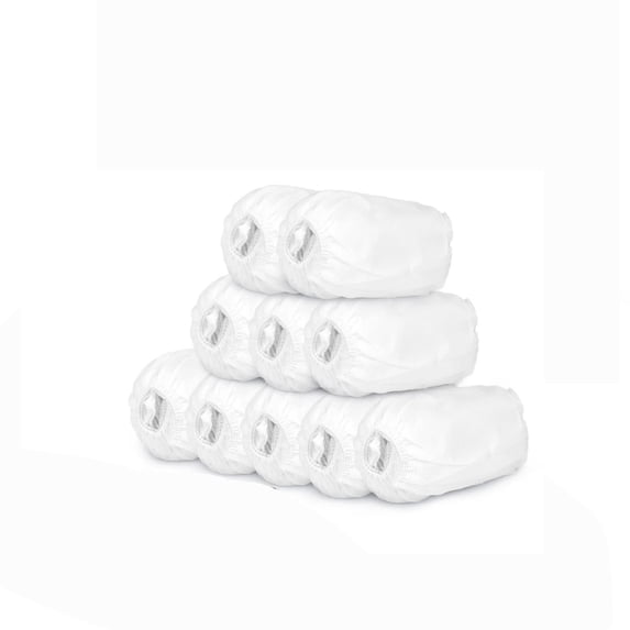 Shoe Covers Disposable Non-Slip Durable Noiseless Protection for Home Use Real Estate Showings and Workplace Safety