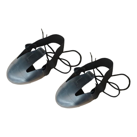 Shoe Covers Toe Cap Safety Overshoes PVC Material Adjustable Strap for Men Women Workplace Use