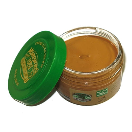 Shoe Cream Jar 43g / 1.55oz Light Brown